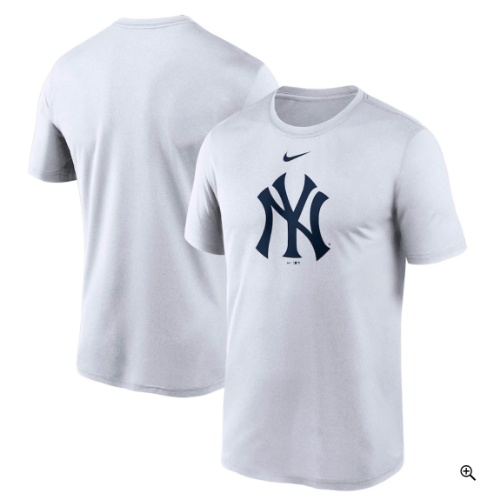 뉴욕 양키스[Nike Team Logo]정품 티셔츠(화이트)